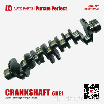 Engine crankshaft para sa ISUZU 6HE1 Auto Engine Parts